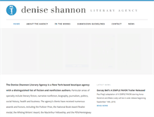 Tablet Screenshot of deniseshannonagency.com